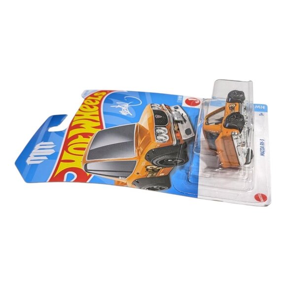 Hot Wheels Mazda RX-3 Tooned Orange #156 Mainline Case H New JDM - Picture 5 of 8